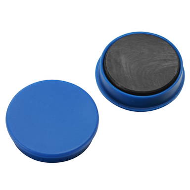 Round magnet 30 mm - Blue