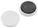 Ronde magneet 30 mm - Wit