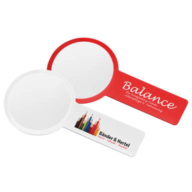 Flat magnifier - White