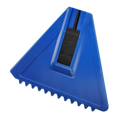 Eiskratzer mit Reifenprofiltiefenmesser - Schwarz, blau