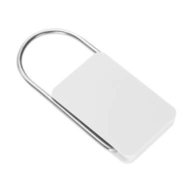 ABS keychain - White