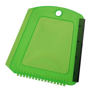 IJskrabber met ruitenwisser - Groen-transparant
