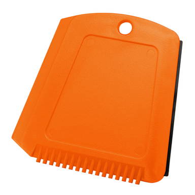 IJskrabber met ruitenwisser - Oranje