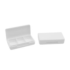 Pill box with 3 compartments 65 x 35 x 16 mm
