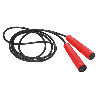 Plastic jump rope - Red, black, black