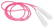 Kunststof springtouw - Wit, wit, fuchsia