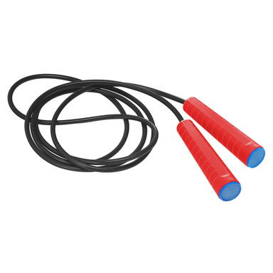 Plastic jump rope - Red, blue, black