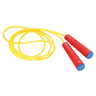 Red, blue, neon yellow