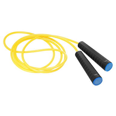 Plastic jump rope - Black, blue, neon yellow