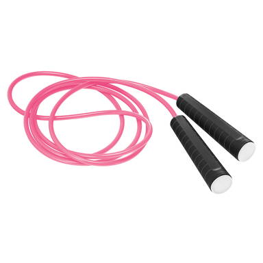 Plastic jump rope - Black, white, fuchsia