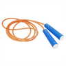 Blue, white, neon orange
