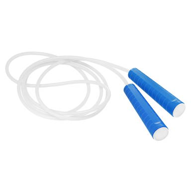 Plastic jump rope - Blue, white, white