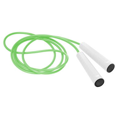 Plastic jump rope - White, black, neon green