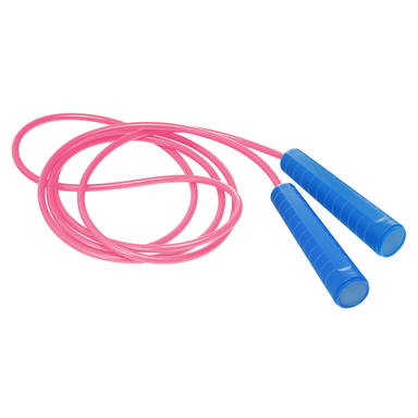 Plastic jump rope - Blue, blue, fuchsia