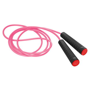Plastic jump rope - Black, red, fuchsia