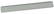 Règle recyclée 16 cm - Gris recyclé