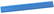 Règle recyclée 16 cm - Bleu recyclé