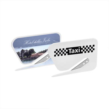 Large letter opener - White
