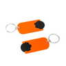 Black, orange