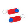 Blue, red