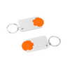 Orange, white