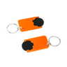 Black, orange