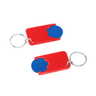 Blue, red
