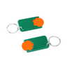 Orange, green