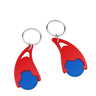 Blue, red