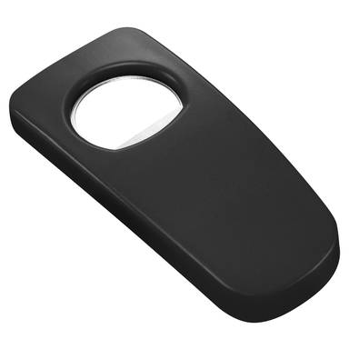 Plastic bottle opener - Black