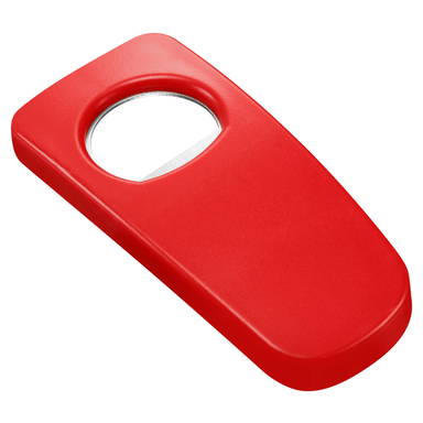 Plastic bottle opener - Red