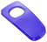 Kunststof flesopener - Blauw-transparant
