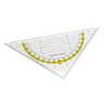 Glashelder, geel