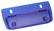 Perforator met liniaal voor mappen - Matglas blauw