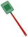 Vierkante vliegenmepper - Rood, groen