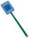 Vierkante vliegenmepper - Groen, blauw