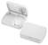 Pillendoosje met pillensplijter 65 x 48 x 17 mm - Wit