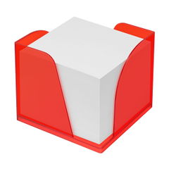 Memobox mit 2 offenen Ecken 108 x 108 x 94 mm