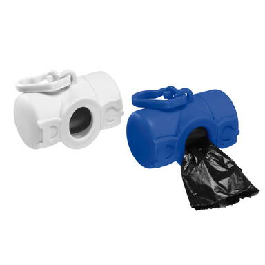Dog waste bag dispenser - White