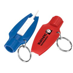 Reifenprofiltiefenmesser mit Ventilkappenöffner