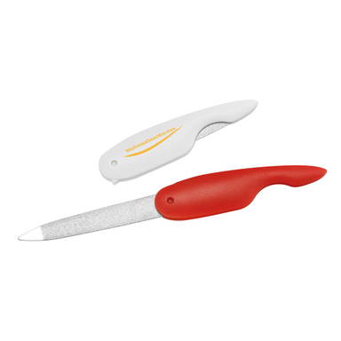 Foldable nail file - White