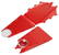 Opvouwbare tekenverwijderaar met loep - Rood