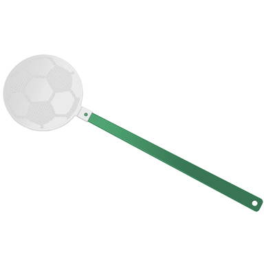 Vliegenmepper voetbal - Groen, wit