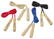 Springtouw met houten handgrepen