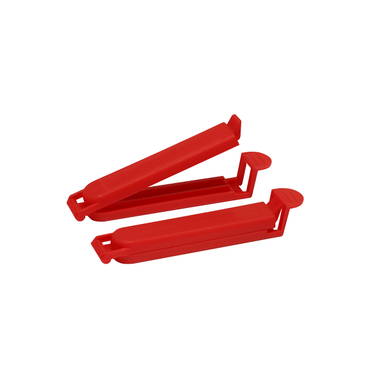 Clip de fermeture 85 mm - Rouge