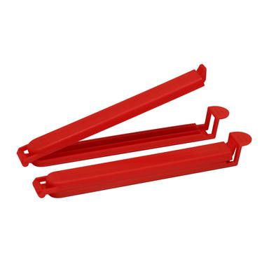 Verschlussclip 120 mm - Rot