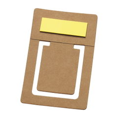 Mini bookmark with adhesive memo notes