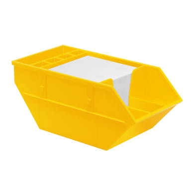 Memobox container 210 x 108 x 90 mm - Geel