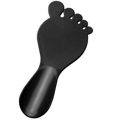 Schoenlepel voet - Zwart