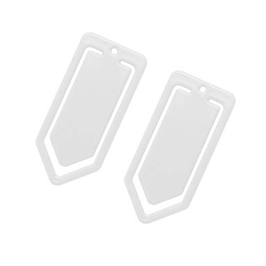 Mini paperclip 54 mm - White